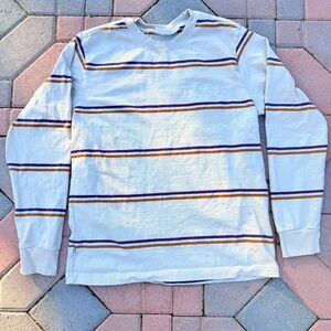 Obey Striped Crew Neck Men’s Medium